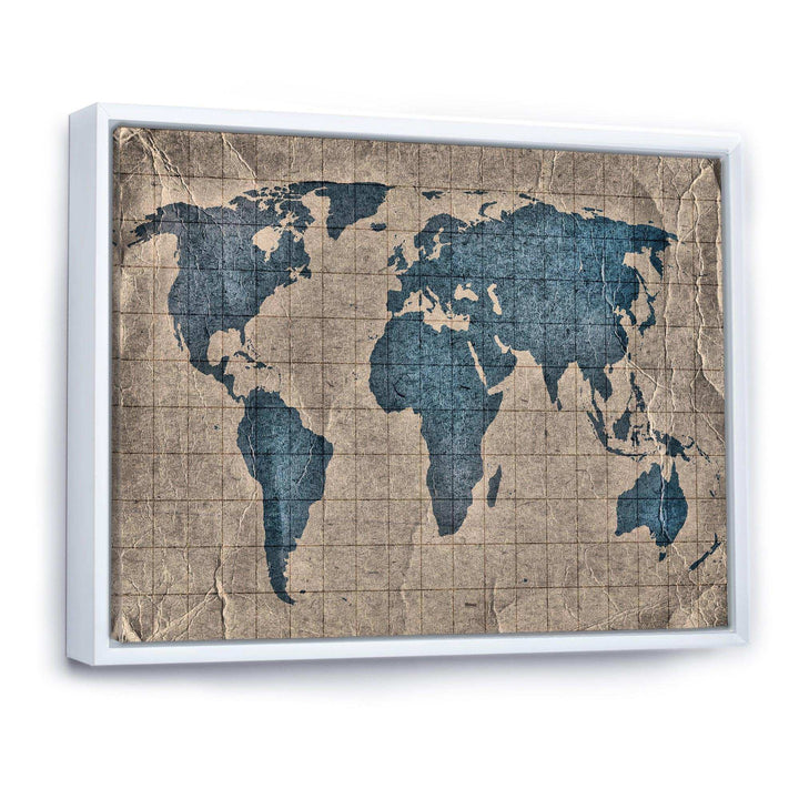 Ancient Map of The World I