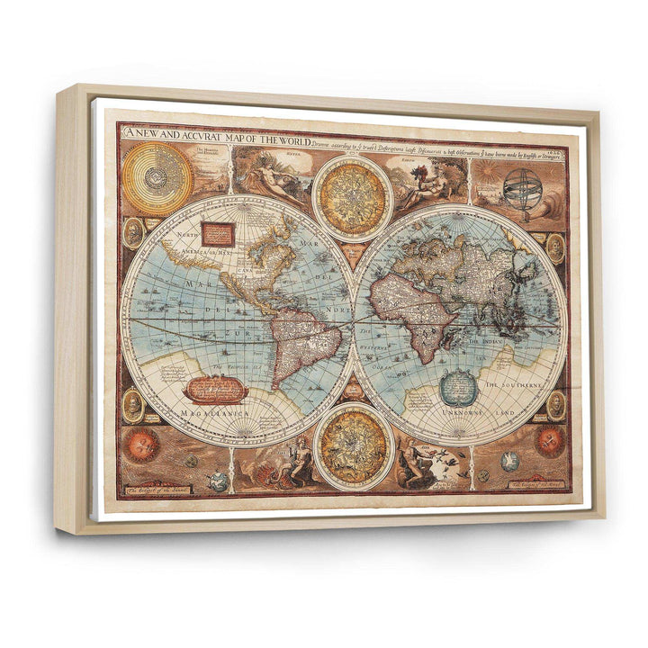 Ancient Map of The World VIII
