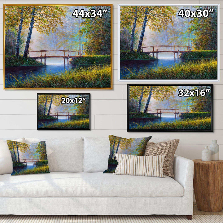 Morning Sunlight and The Awakening Spring Forest