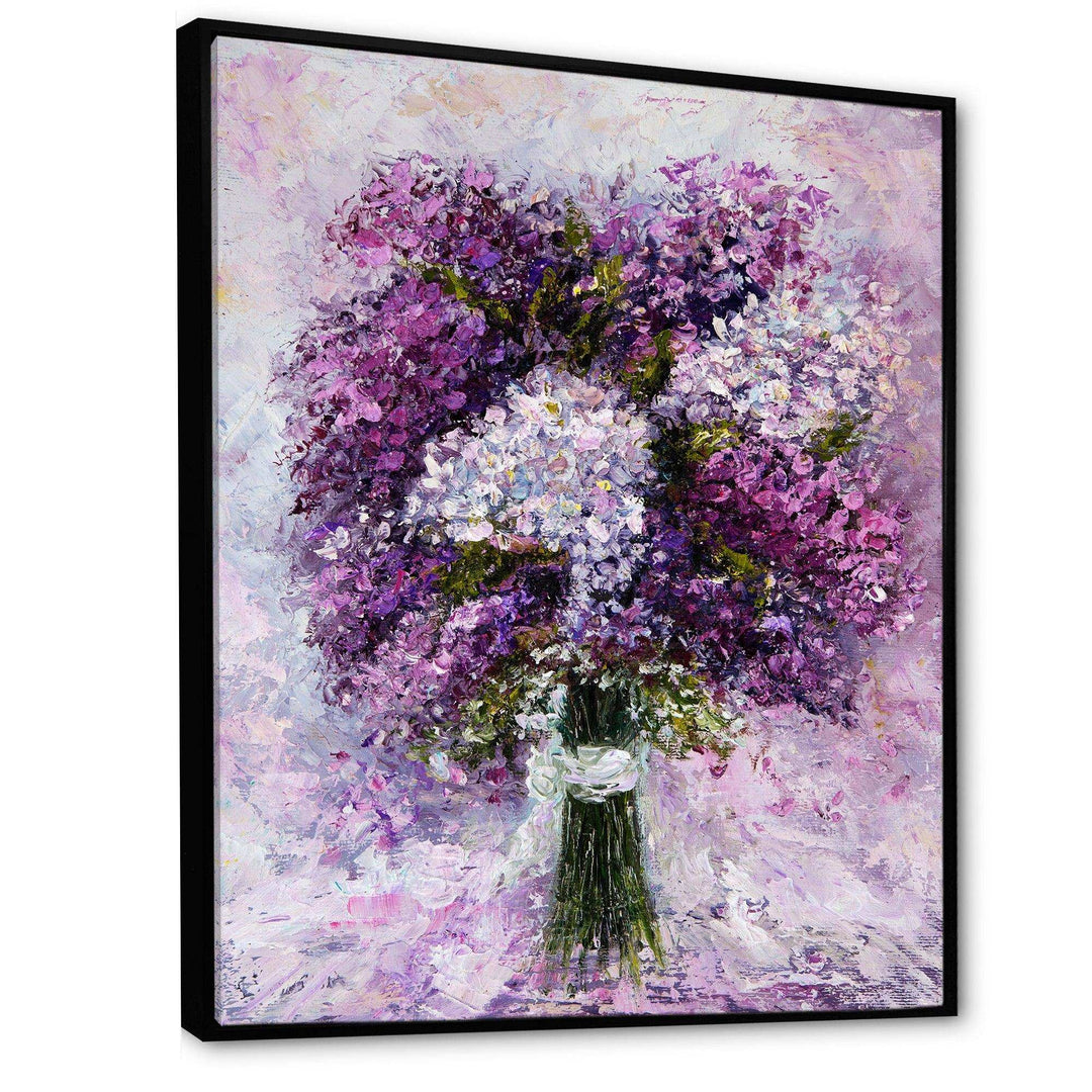 Purple Hyacinth Bouquet - Traditional Wall Art Prints