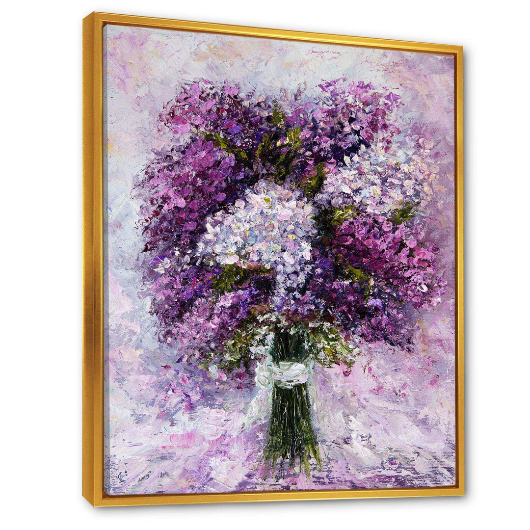 Purple Hyacinth Bouquet - Traditional Wall Art Prints