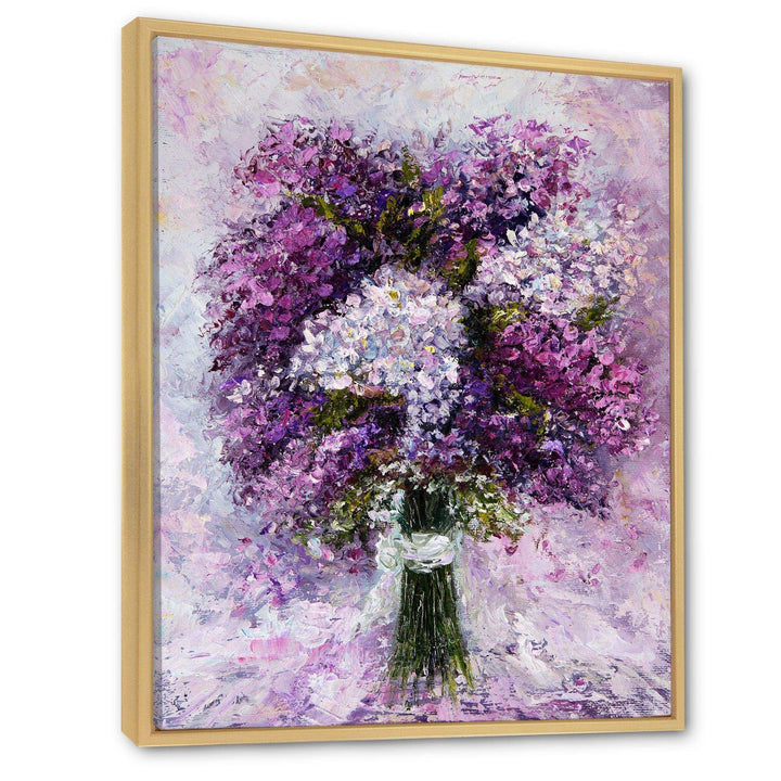Purple Hyacinth Bouquet - Traditional Wall Art Prints