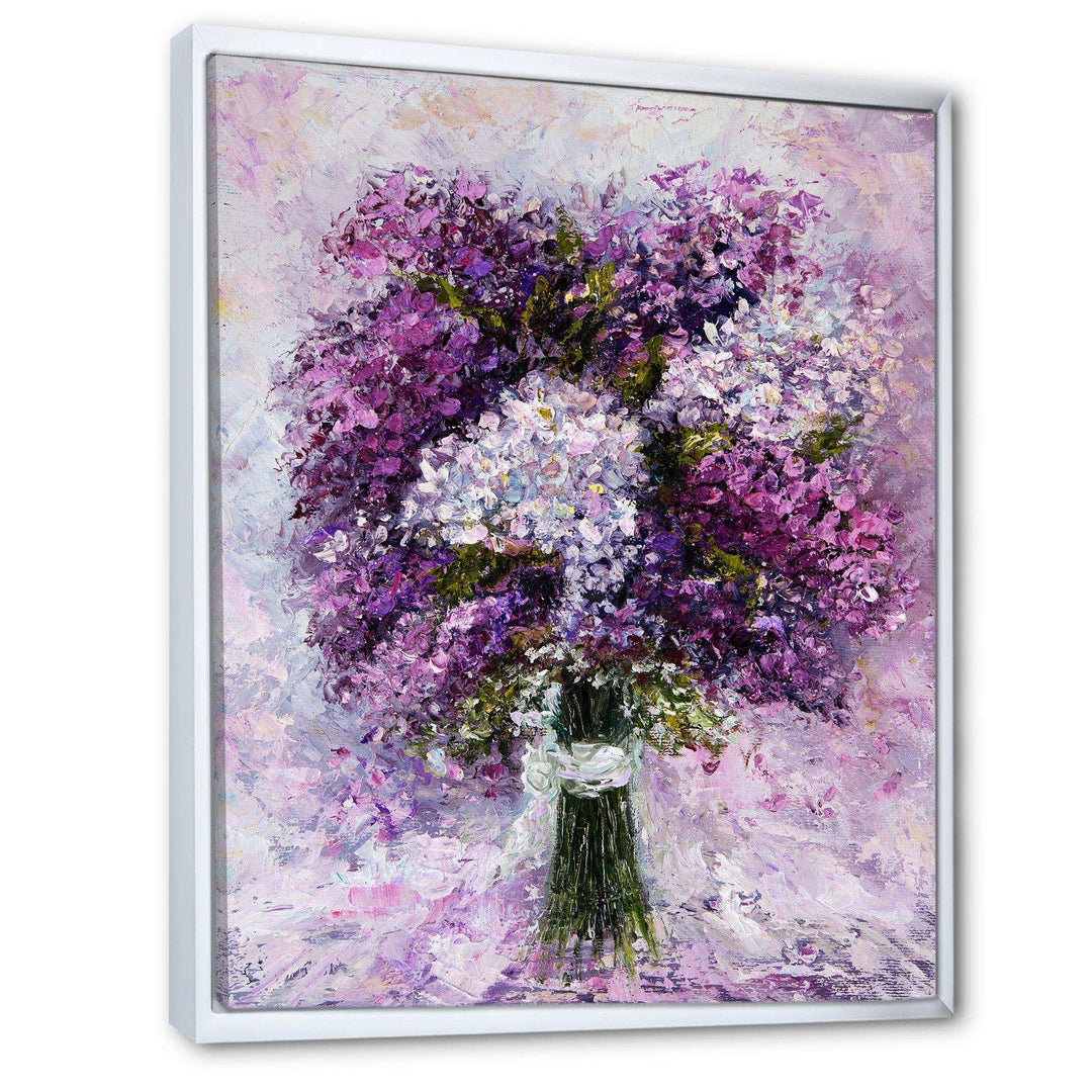 Purple Hyacinth Bouquet - Traditional Wall Art Prints