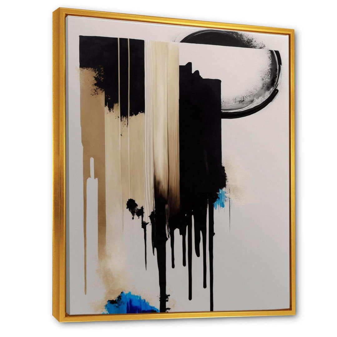 Blue Minimalist Abstract IV - Modern Bedroom Wall Art