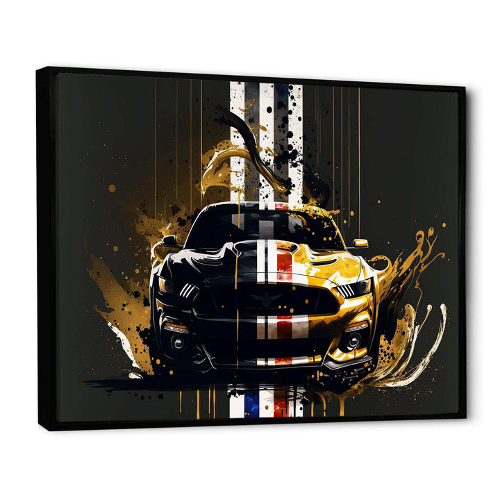 Black And Gold American Muscle II