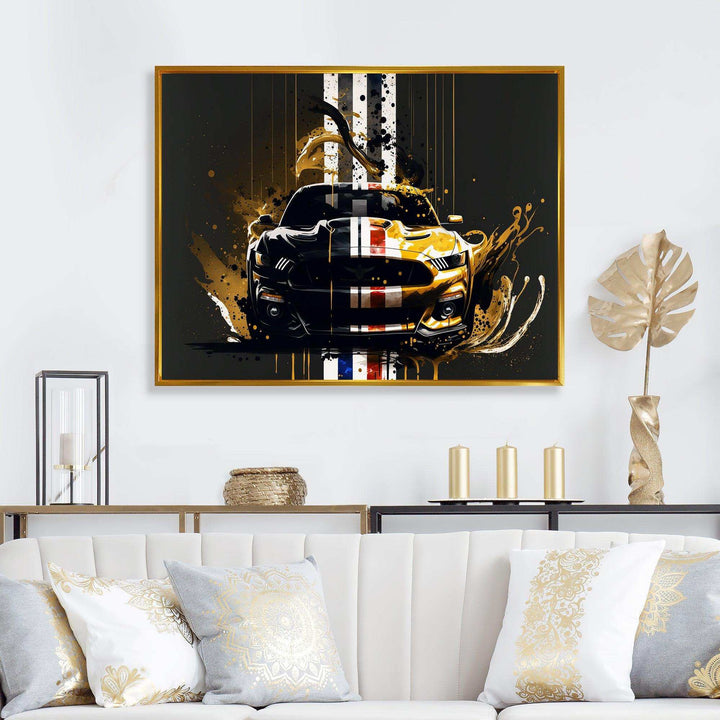 Black And Gold American Muscle II