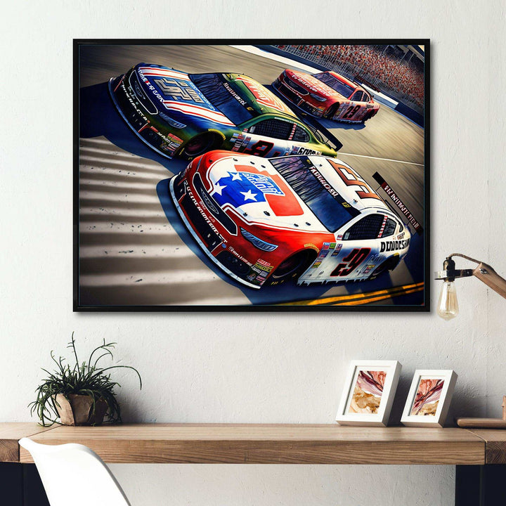 American Race Car Finishing Line