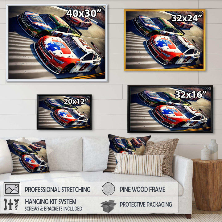American Race Car Finishing Line