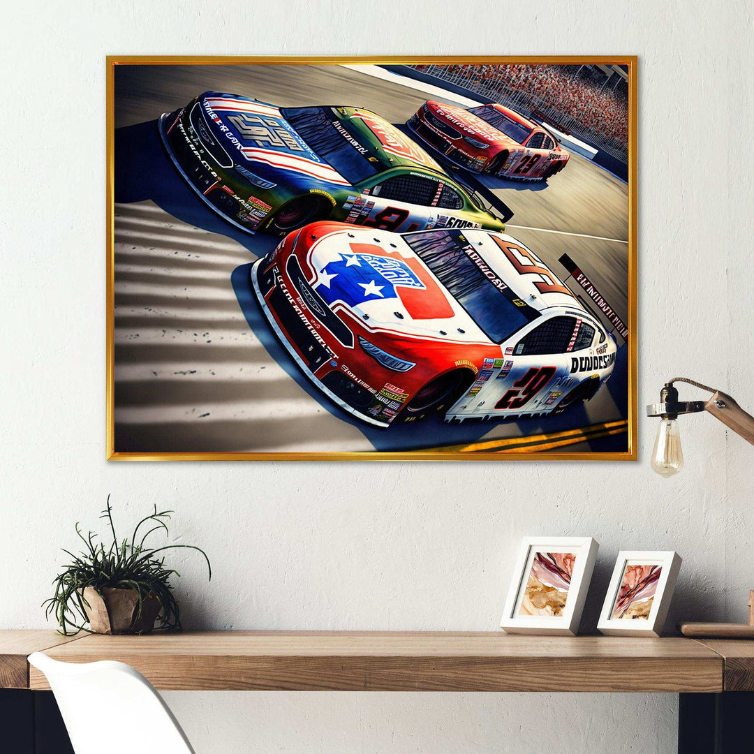 American Race Car Finishing Line