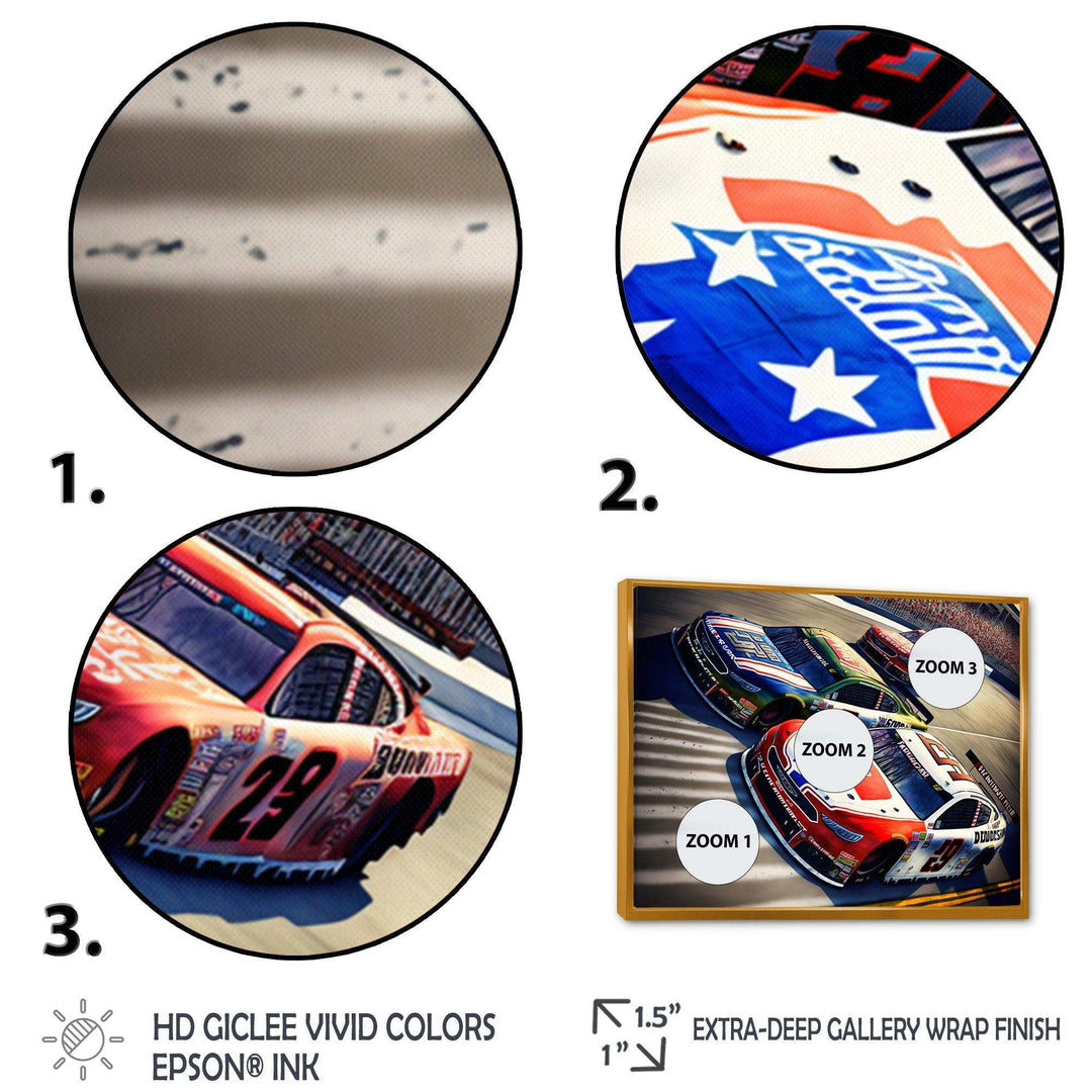 American Race Car Finishing Line
