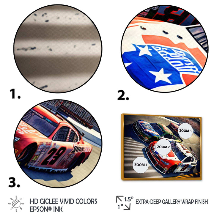American Race Car Finishing Line