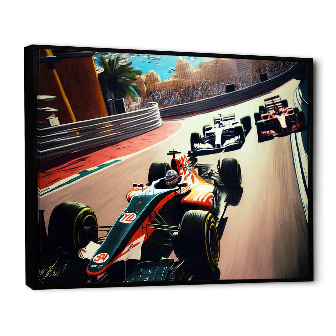 Racing car in Monaco GP I