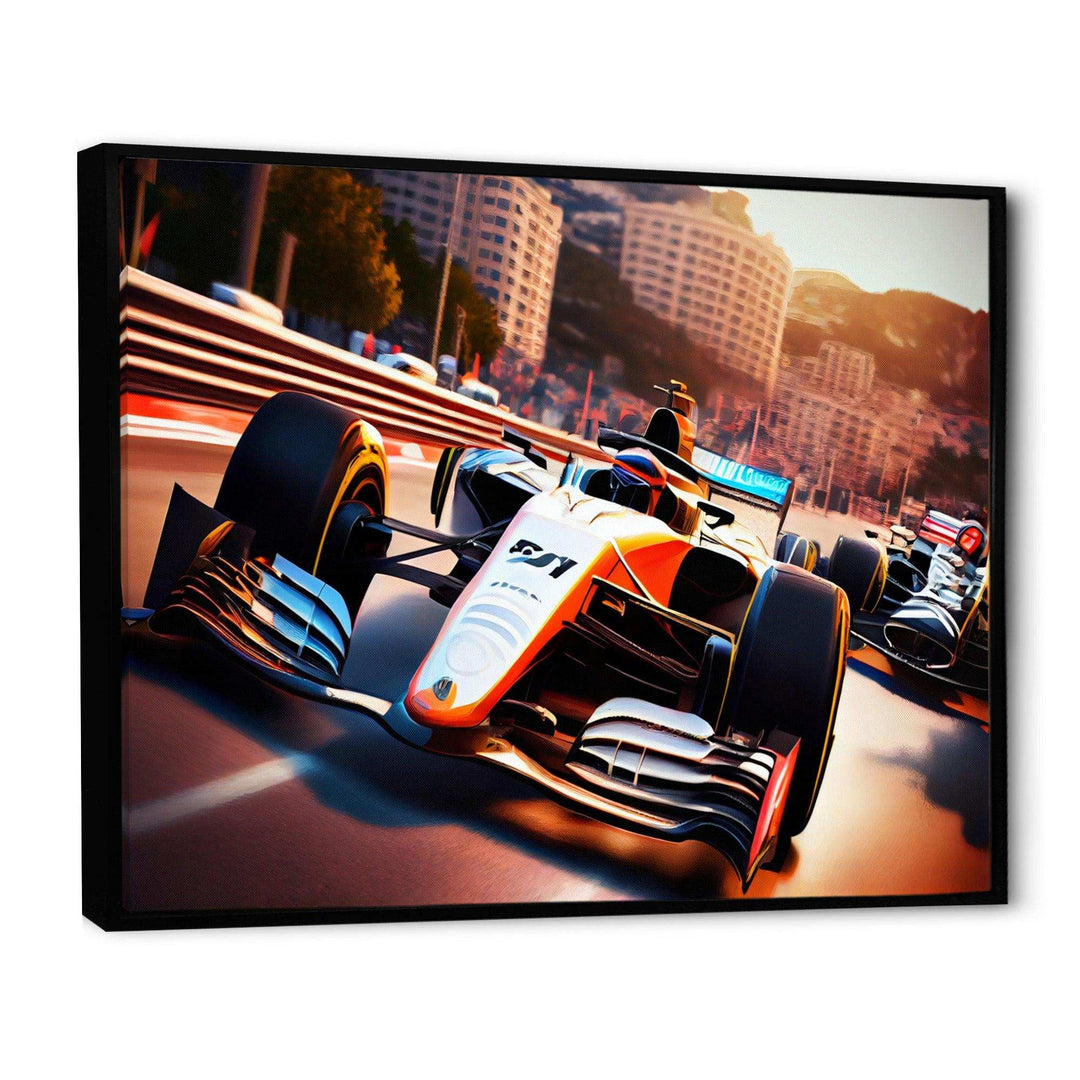 Racing car in Monaco GP XI