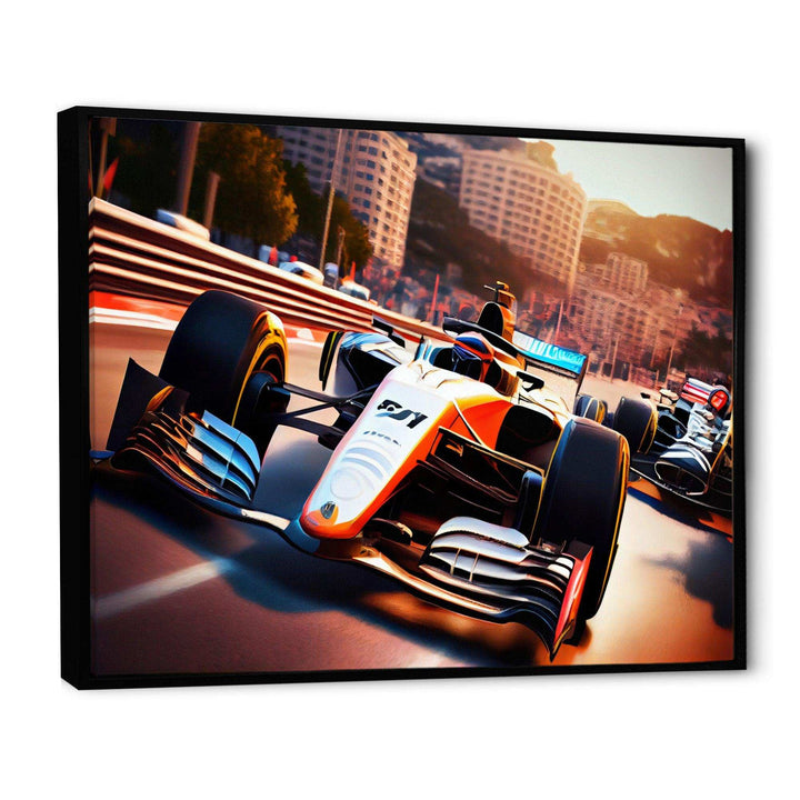 Racing car in Monaco GP XI