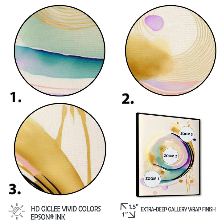 Modern Purple Hint Spiral  - Modern Wall Art Prints