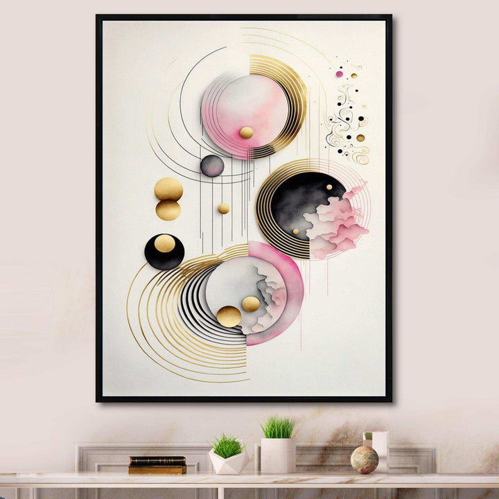 Colorful Circular Abstract IV - Modern Wall Art Prints