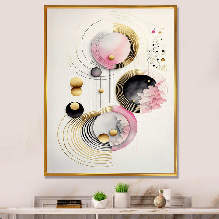 Colorful Circular Abstract IV - Modern Wall Art Prints