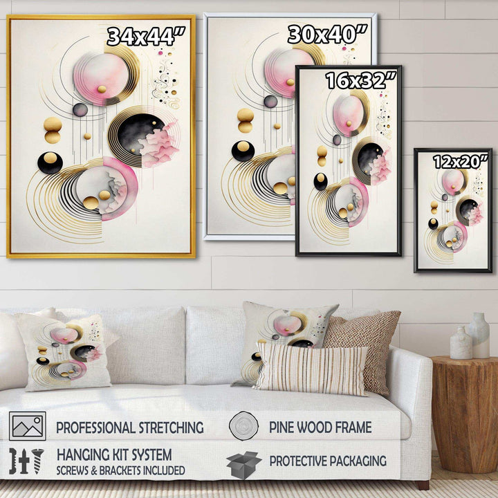 Colorful Circular Abstract IV - Modern Wall Art Prints