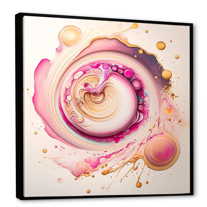 Pink Liquid Swirl  - Modern Wall Art Prints