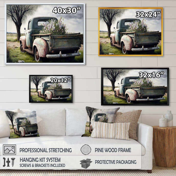 Barn Flower Delivery Truck V