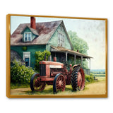 Tractor In Barn II