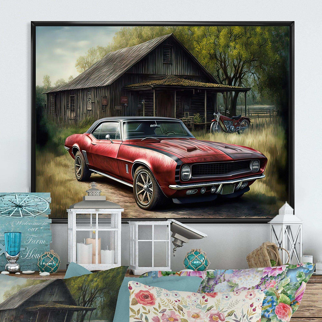 Camero In Barn IV