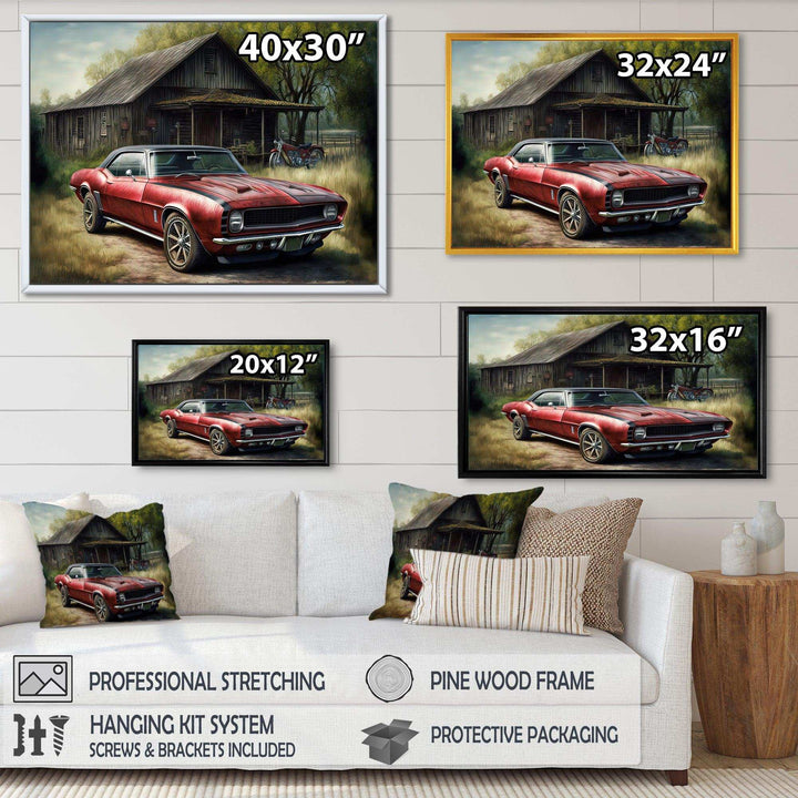 Camero In Barn IV
