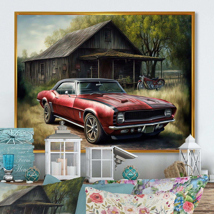 Camero In Barn IV