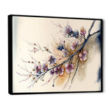 Pink And Plum Cherry Blossom Branch I