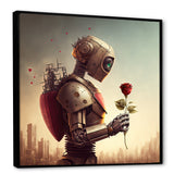 Robot In Love At Valentines Day I