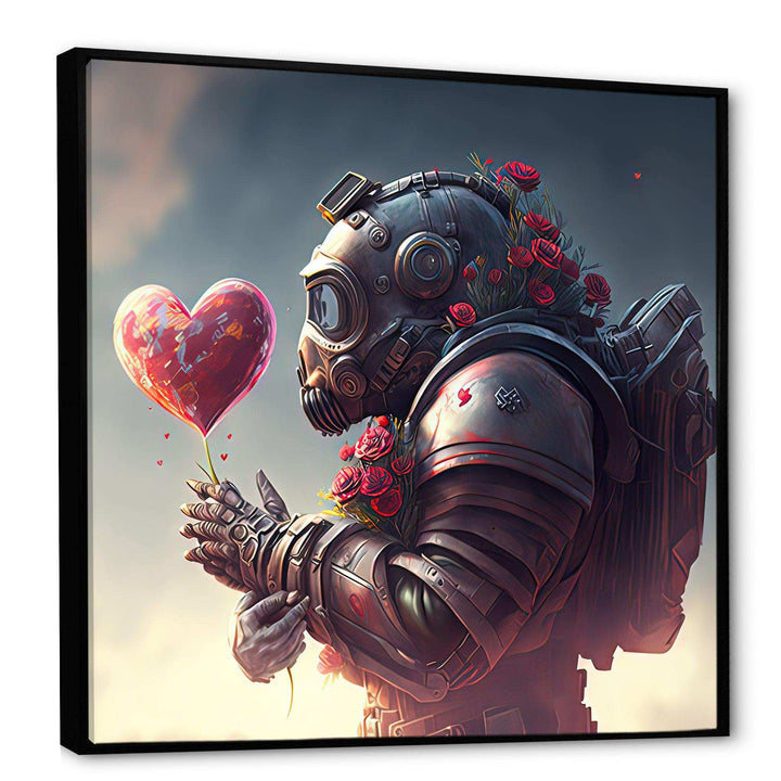Robot In Love At Valentines Day II