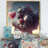 Robot In Love At Valentines Day II