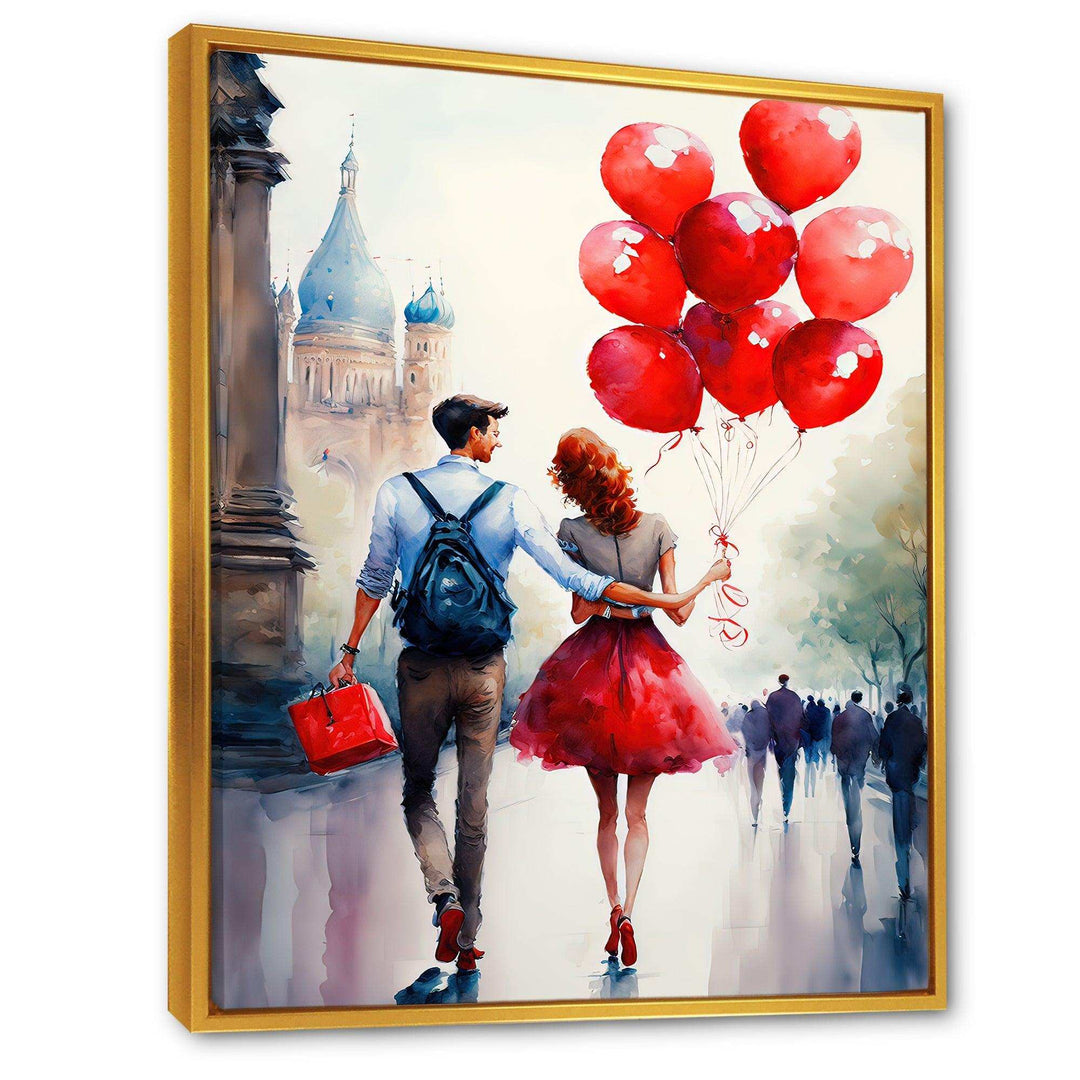 Couples In Love In Paris I