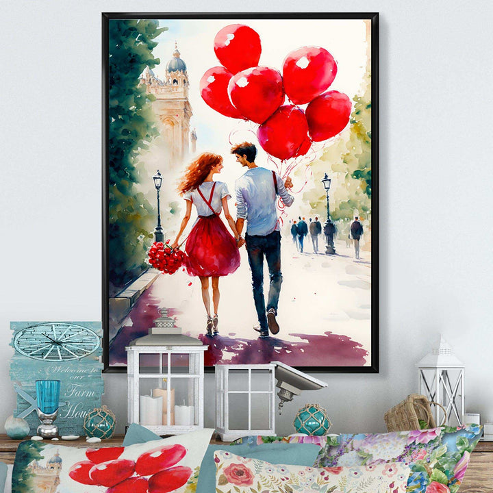 Couples In Love In Paris II