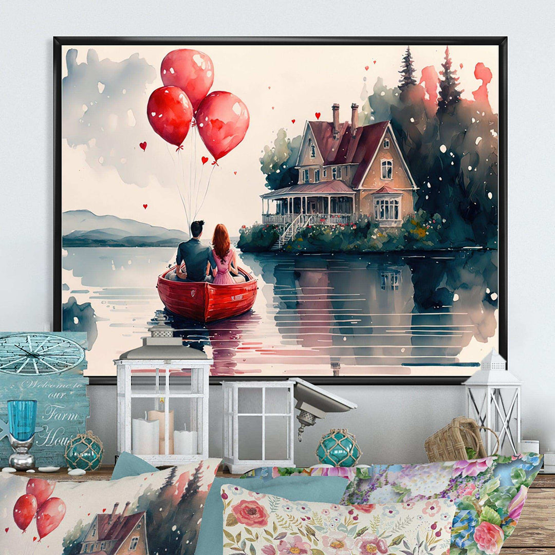 Loving Couple Spending Time Outdoors II