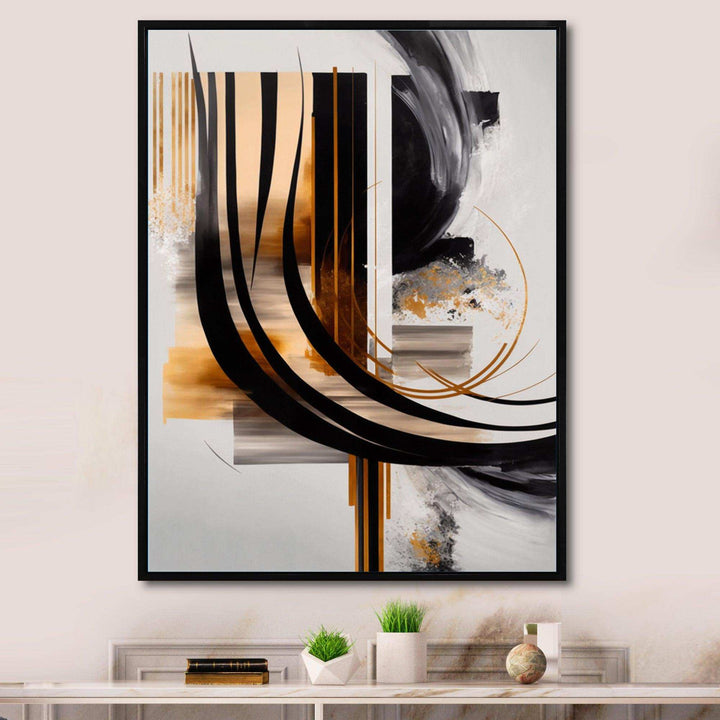 Gold Touch Art Deco III - Modern Bedroom Wall Art