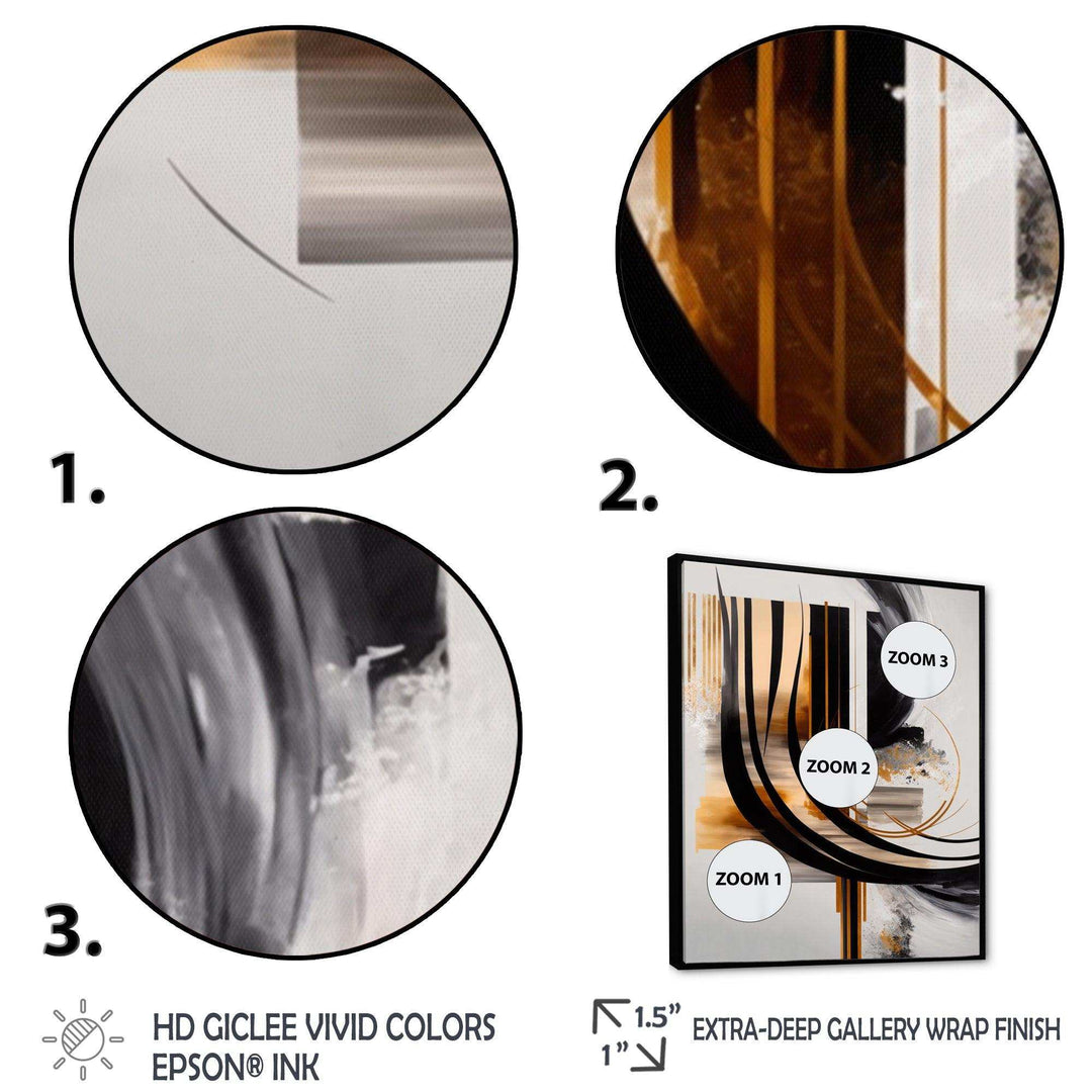 Gold Touch Art Deco III - Modern Bedroom Wall Art