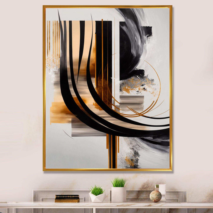 Gold Touch Art Deco III - Modern Bedroom Wall Art