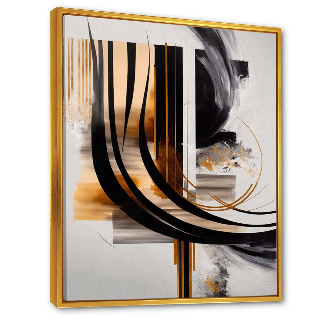 Gold Touch Art Deco III - Modern Bedroom Wall Art
