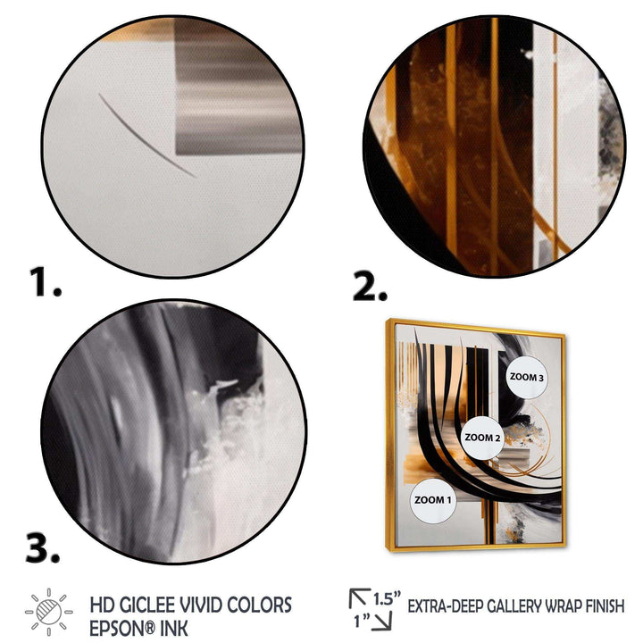 Gold Touch Art Deco III - Modern Bedroom Wall Art