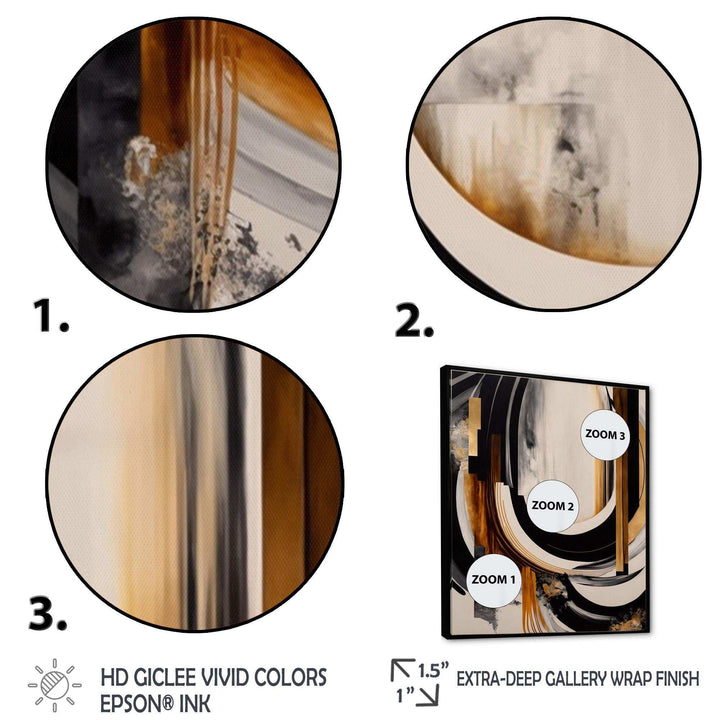 Gold Touch Art Deco IV - Modern Wall Art Prints