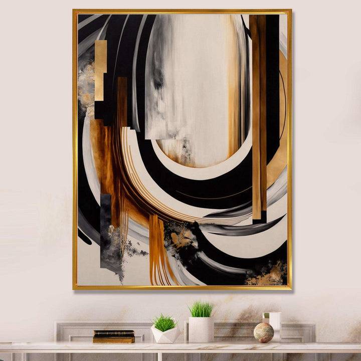 Gold Touch Art Deco IV - Modern Wall Art Prints
