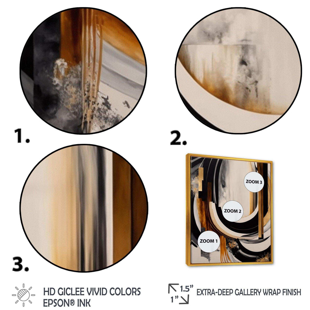 Gold Touch Art Deco IV - Modern Wall Art Prints