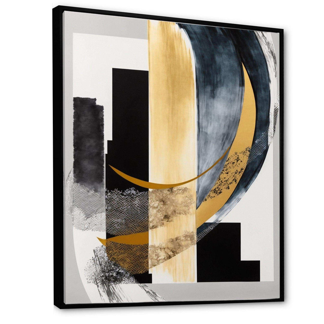 Glam Art Deco Abstract I - Modern Canvas Wall Art