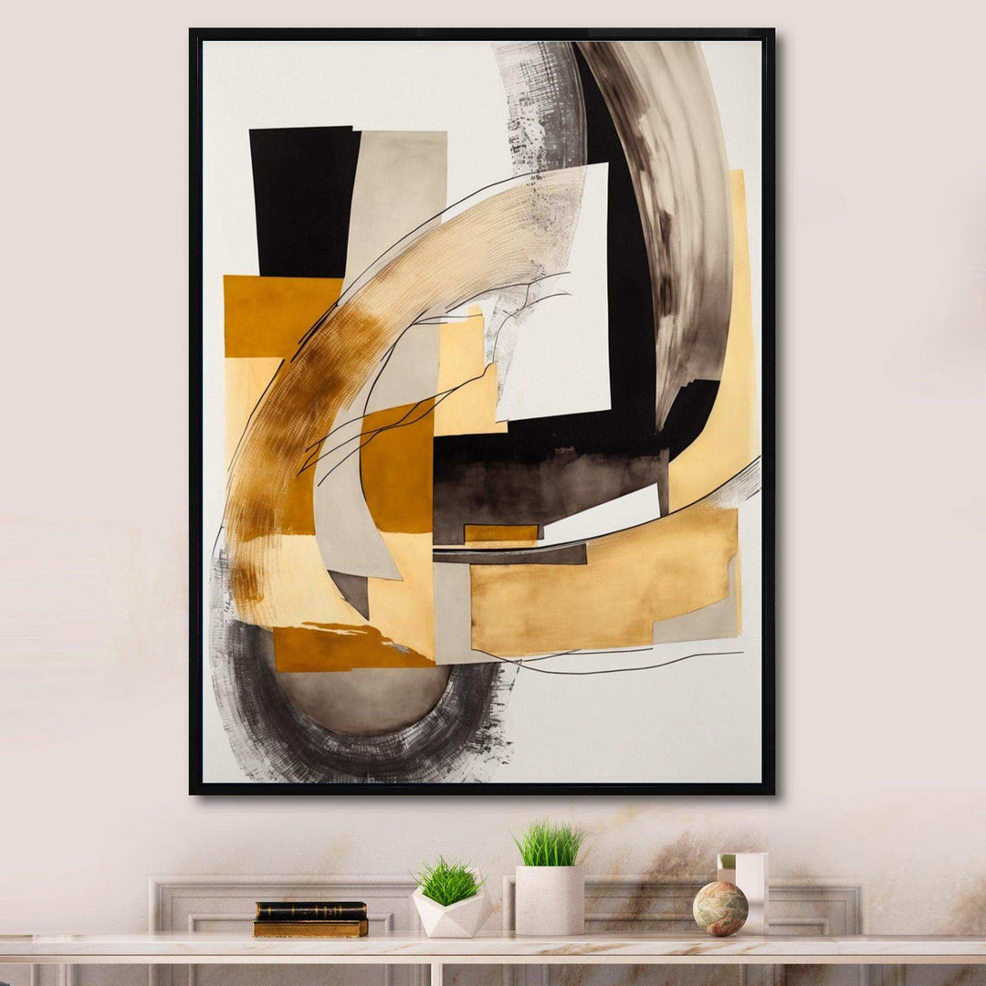 Glam Art Deco Abstract IV - Modern Bedroom Wall Art