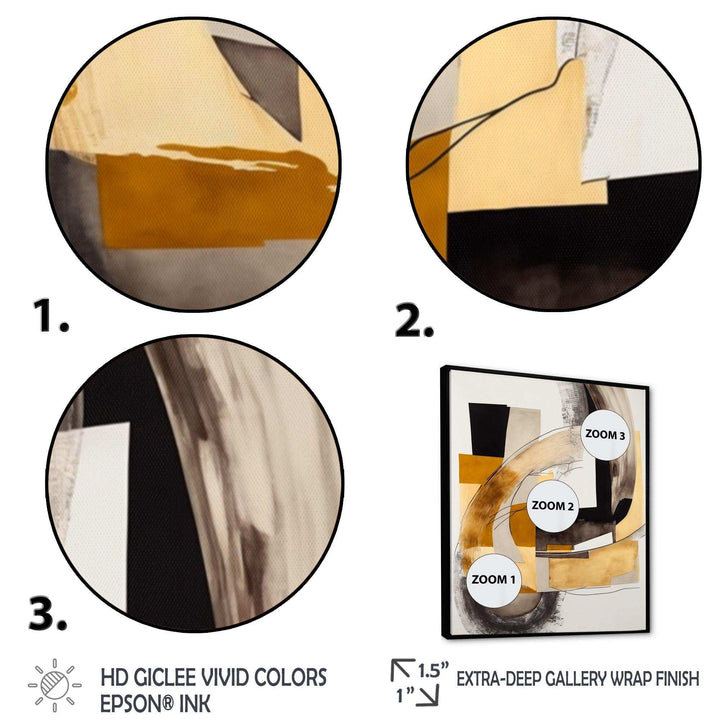Glam Art Deco Abstract IV - Modern Bedroom Wall Art