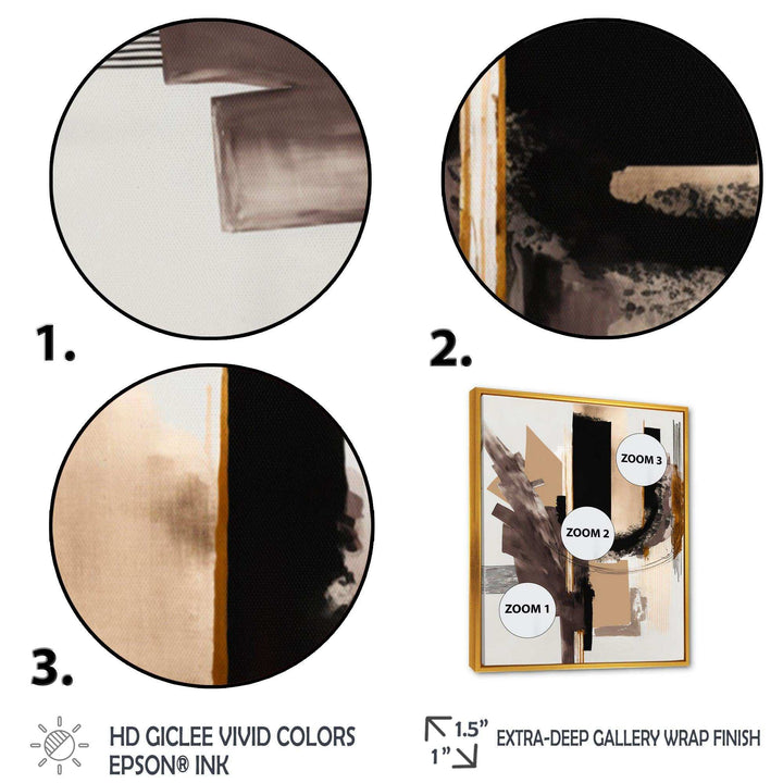 Warm Watercolor Abstract I - Modern Wall Art Prints
