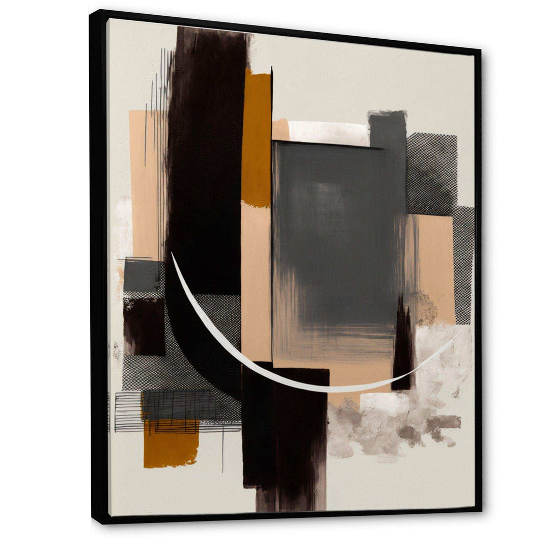 Warm Watercolor Abstract II - Modern Canvas Wall Art