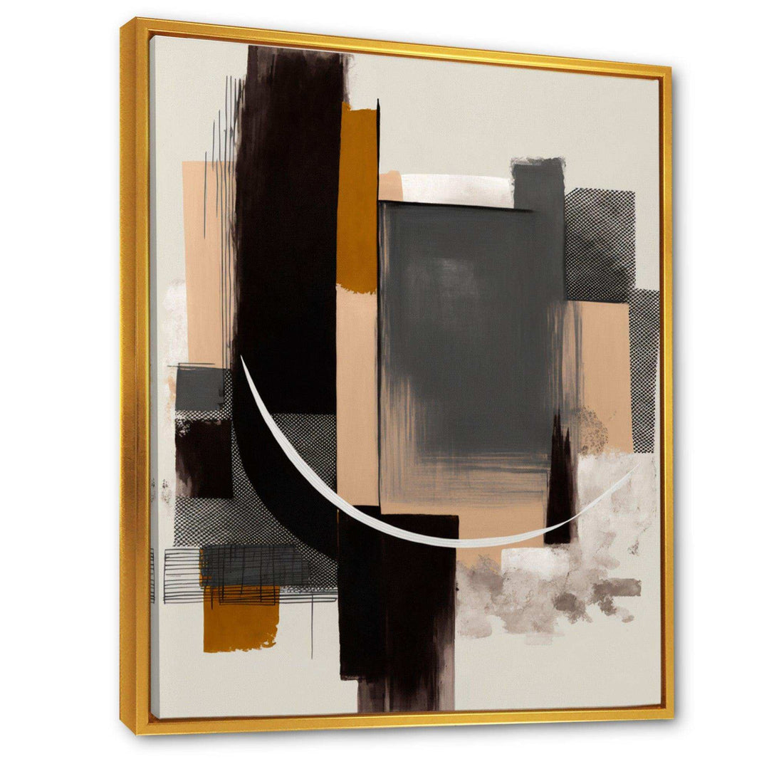 Warm Watercolor Abstract II - Modern Canvas Wall Art