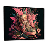 Floral Pink Sneakers Art II